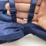 Laura Ashley  Size 36C Bra Underwire Blue Lace Lightly Lined Lightweight Molded Photo 5