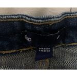 Gap  Denim Mini Skirt Ladies Size 4 Studded Trim Photo 2