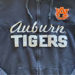 AU Auburn Tigers Full Zip Embroidered Hoodie Jacket ~ Women’s Size Small Blue Photo 9