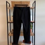 Banana Republic  Ponte Knit High-Rise Stretch Black Career Dress Pant Trouser, 14 Photo 3