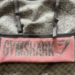 Gymshark  GYM Activewear Gray Pink Seamless Sports Bra Size Small EUC #0864-AT Photo 2