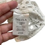 Talula Aritzia White Eyelet Crop Top Photo 3