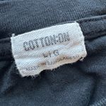 Cotton On  Cropped Black Short Sleeve Top Tee Shirt Photo 2