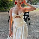 ZARA  Cutout Combination Dress Photo 1