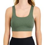 Jenni  Green Square Neck Sports Bra Sz S NWT Photo 0