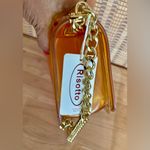 Risotto Orange pink jelly bean golden chain crossbody bag purse Photo 5