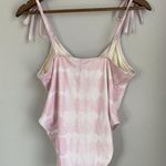 Solid & Striped Solid & Stripe Pink White Tie Dye The Olympia Ballet NWT Cotton Candy Tie Straps Photo 8