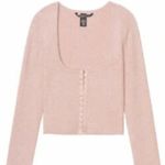 Victoria's Secret Victoria’s Secret Square Neck Cropped Ribbed Sweater Top Large Photo 0