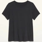 Old Navy  Luxe Crew-Neck T-Shirt for Women Medium‎ Photo 6