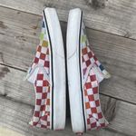 Vans Colored Checkered Slip On Sneakers Size 6.5 Photo 5