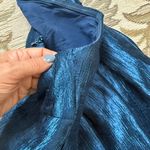 Free People  Krista Dress Mini Metallic Strapless Bubble Homecoming Prom XS Photo 6