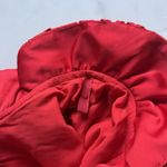 Tuckernuck  Blythe Mini Dress Red Guipure Lace Small cocktail party feminine Chic Photo 7