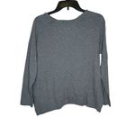 Sperry Women's Top Cotton Scoop Neck Long Sleeve Loose Fit Tee Shirt Gray Small Photo 8