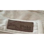 Ralph Lauren Polo Cotton Pocket Switching Two Tone Pants Cream Color Women Sz 28 Photo 11