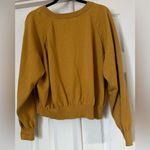 Christy Dawn  Organic Cotton Magical Mystery Mustard Sweatshirt Size medium Photo 1