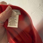 J.Crew Red Wool Blend Pencil Skirt Size 8 Business Casual Office Work Academia Photo 5