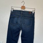 Paige  Verdugo Womens Dark Wash Ankle Skinny Jeans Size 27 Raw Hem Stretch Photo 2