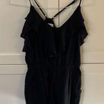 Billabong jumper romper black shorts pockets black women small Photo 0