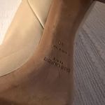 YSL Saint Laurent Ivory Leather Pull On Boots/Booties Cream Photo 6