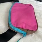 Lululemon Athletica Pink Interior Pouch with Blue Edges Photo 5