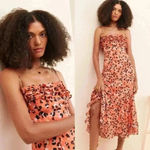 Anthropologie  Hutch Ruffle Midi Dress Size 6 NWOT $218 Photo 14