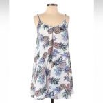 Saks 5th Avenue Saks Fifth Ave Red Label Pineapple Print Semi-Sheer Chemise Size XS Photo 6