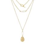 8 Other Reasons  Maritime Necklace in Gold New Womens 3 Chains Photo 1