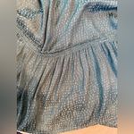Paige  Cayman Sleeveless Tie Waist Satin Jacquard‎ Minidress Size Small Photo 9