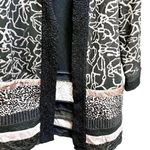 Chico's Patchwork Jacquard Duster Long Cardigan Coatigan size 3 Photo 3