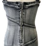 Boom Boom Jeans Boom Boom Y2K Black Stone Washed Body Con Denim Mini Dress Photo 4