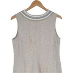 Catherine Malandrino French Terry Dress in Oatmeal Heather size Medium Cotton Photo 4