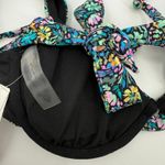 Raisin's  Bikini Top Juniors Size Large NWT Full Moon Printed Underwire Beach Swim Photo 12