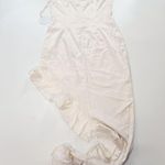 MORE TO COME Milly Asymmetrical Dress in Ivory Small White Photo 10