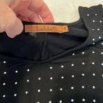 Belliniâsize SÂ black tunic with silverâembellishmentsâdrapeyâsharkâbitâhemâEUC Black Photo 2