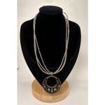 Lia Sophia  Bronze Plate Pendant Multi Strand‎ Necklace Women's Photo 2