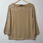 Jones New York collection blouse women’s size medium Photo 0