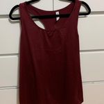 Ideology Burgundy  Workout Tank top Photo 0