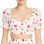 Charlie Holiday  Valentine Floral Cropped Top Women’s 2 Photo 0