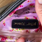 Betsey Johnson XO Black Quilted Harper Bag Vegan Leather Photo 11