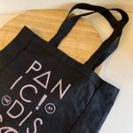 Panic At The Disco 2016 Concert Black Cotton Canvas Graphic Tote Bag Photo 7