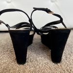 Forever 21 Black Sandal Wedges Photo 3