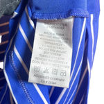 FootJoy  Athletic Women’s Striped Country Club Golf Shirt in Blue/White Size S Photo 4