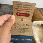 Dearfoams New  Fernie Genuine Shearling Moccasin Slippers 9 Photo 9