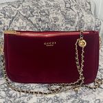Gucci GWP Velvet Makeup Crossbody Bag in Burgundy Photo 1