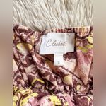 Cleobella Stella Midi Dress in Geo Print Brown Neutral Ruffle Size Small Photo 15