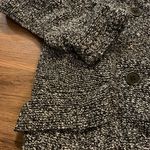 Free People  Peacoat Jacket Women’s Small Black and White with Belt Photo 2