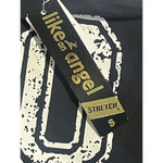 Like an angel  Tube Top Womens Size Small Black White Sports Cropped Sleeveless Photo 6