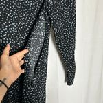 Madewell Seamed Long-Sleeve Mini Dress in Ditsy Floral Square Neck Size 4 Photo 4