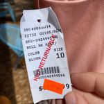 Camille La Vie Camille Peach Halter Dress w/pockets Size 10 Photo 6