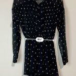 The Fifth Label Women’s Long Sleeve Button Front Romper Black White XXS NWOT Photo 7